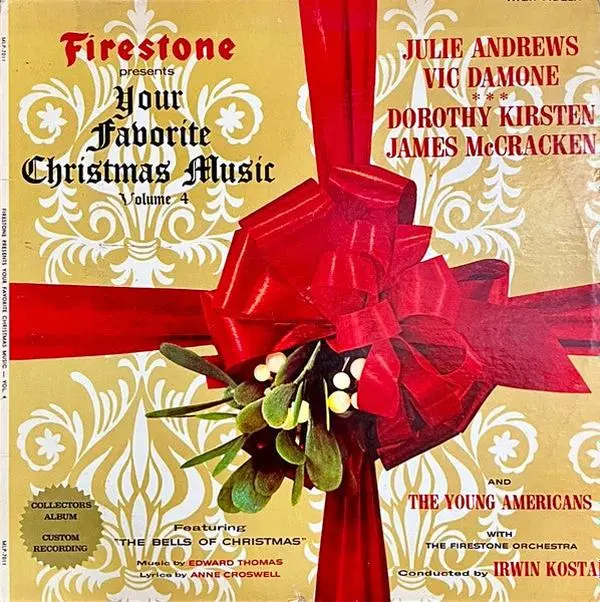 Various - Firestone Presents Your Favorite Christmas Music Volume 6 Vinyl Record VG+/VG+