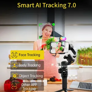 AOCHUAN Smart S2 Kit Professional 3-Axis Handheld Gimbal Stabilizer