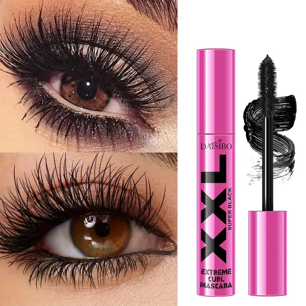 Curl and thickening mascara, Fluffy Lashes Mascara, lightweight texture, easy to apply, natural-looking mascara, Eyelashes Mascara
