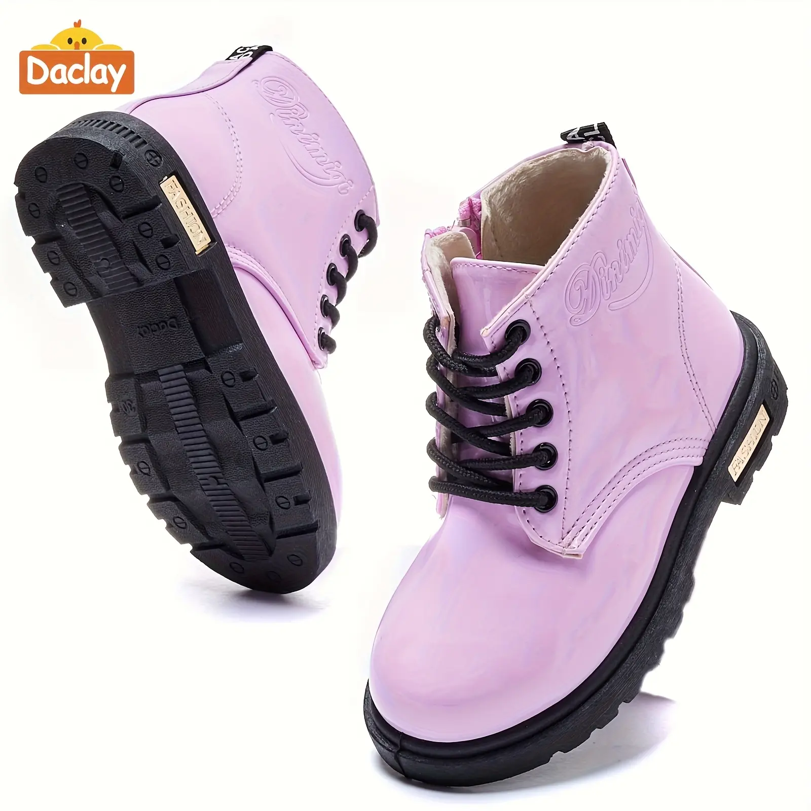girls' boots children's boots outdoor boots girls' plush short boots boys' plush short boots