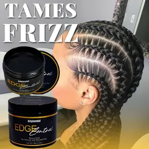 Multi Purpose Edge Control Braid Gel Strong Hold Deep Hydration for Natural Tames Frizz Flyaways No Flattening or Frizz | Hair Care Styling, Works for All Hair Types