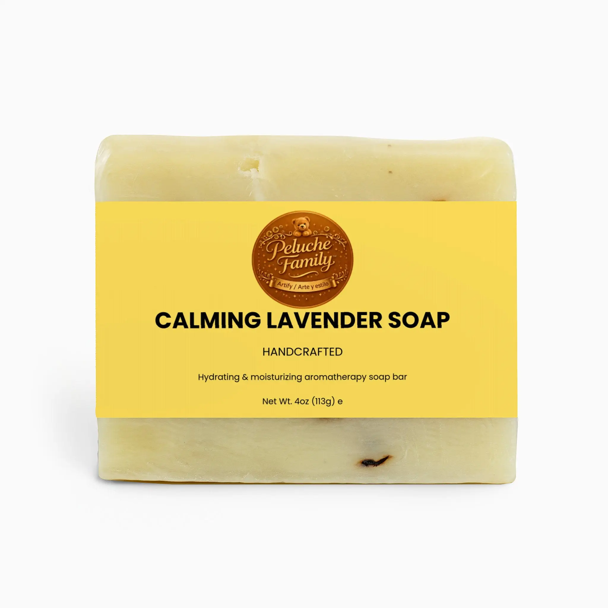 Peluche Family Calming Lavender Soap