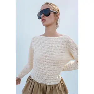 H&M Textured-knit top