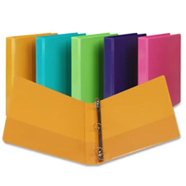 Presentation View Binder- 11in.x8-.50in.- 1in. Cap- Berry