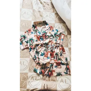 cheetah pajamas, animal print pajamas, palm tree pajamas, pattern pajamas, bride,, slumber party, monogram pajamas, animal print