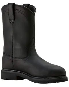 Ariat Men's Men'S Sierra Waterproof Pull-On Work Boot Steel Toe - 10063833
