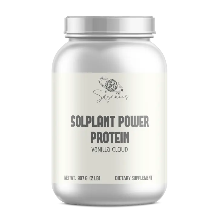 Solplant Power Protein Supplement - Vanilla Cloud Flavor