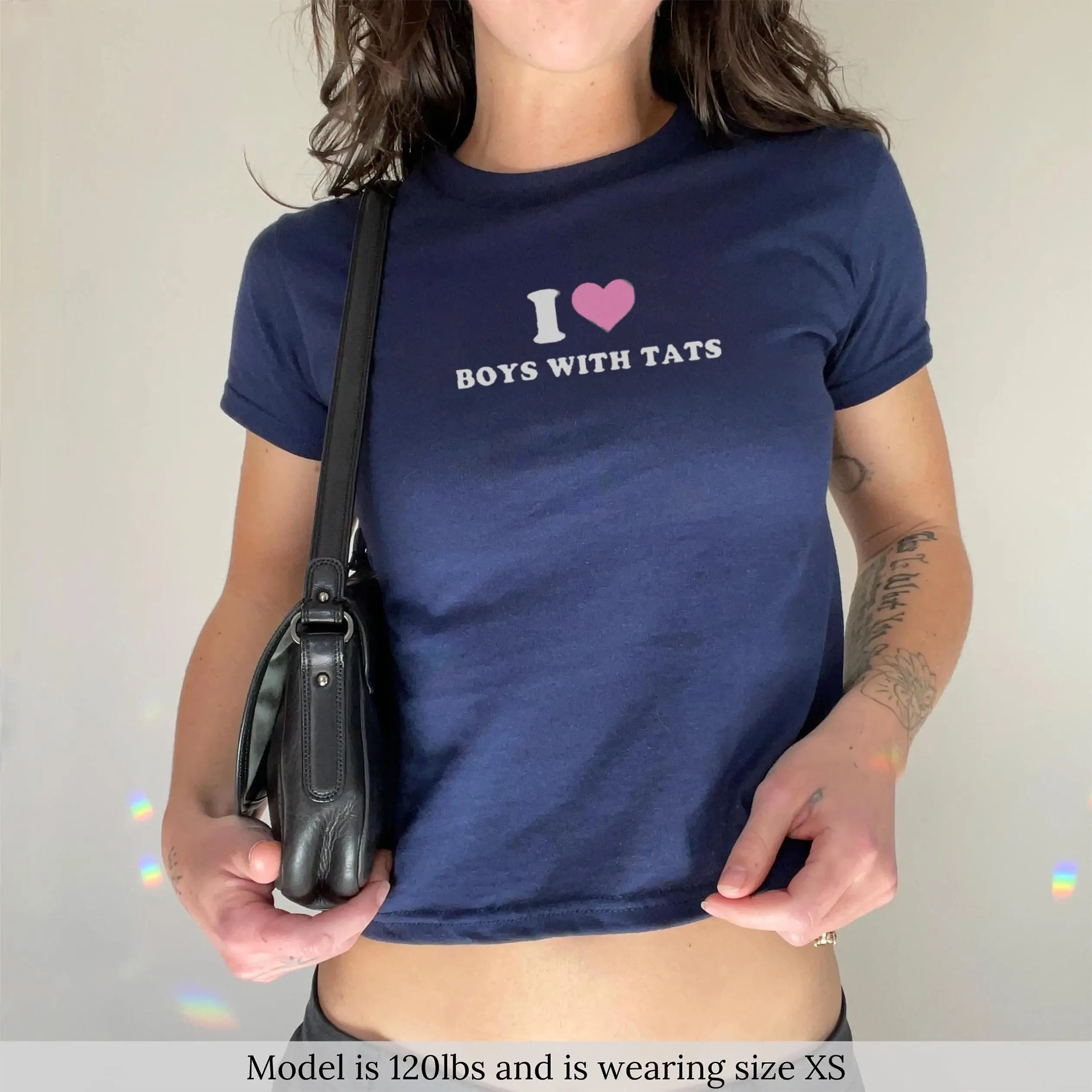 I Lovers Boys With Tats Baby Teesy2k Clothing Trendy Top Graphic Shirt Cute Giftbabygirl Aesthetic Shirt For Women Men Soft Girl Top