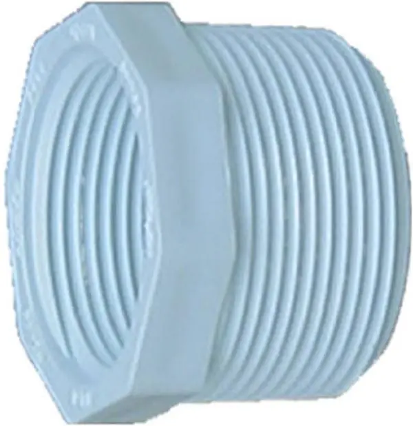 34354 1.5 x 1.25 in. Reducer Bushing, White