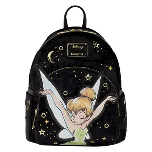 Loungefly Tinker Bell Pixie Dust Velvet Mini Backpack