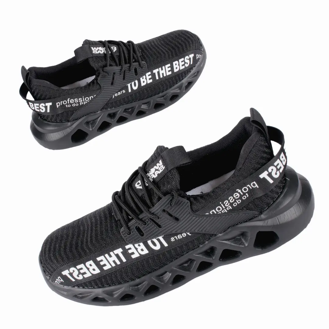 Safety Shoes - Comfortable, Ultra Lightweight and Durable Steel Toe Shoes for Men and Women - Safety Shoes with Ergonomic Design, Composite Toe Shoes, Puncture and Shockproof. Breathable and Fashionable - WORLD SAFETY 2RE8C4