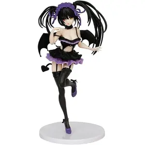 Tokisaki Kurumi Figure 1/8 Scale Anime Action Model High-Quality PVC Collectible Statue 21cm Desktop Decoration for Fans