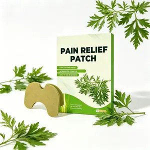 Wormwood Pain Relief Patch 10 Pcs – Long-Lasting Knee & Joint Pain Relief – Soothes Aching Muscles, Arthritis & Stiffness – Easy to Use & Remove – Natural Herbal Patch for Knee, Back, Shoulder & Neck