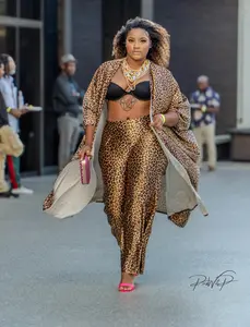 Leopard Kimono Set