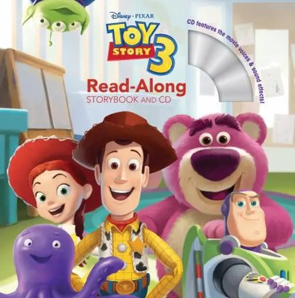 USED Book - Toy Story 3 Read-Along Storybook and CD by Disney Books (Paperback) - english