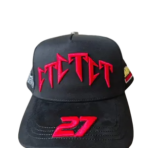 CT Racing solo gorra– Limited Edition Streetwear Snapback Embroidered Hat, Adjustable Casual Street Cap