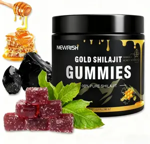Himalayan Shilajit Gummies Manuka Honey Lemon Flavor with Ashwagandha Gokshura Fulvic Acid and 85 Plus Trace Minerals for Men and Women Daily Energy Booster Longevity and Vitality Natural Organic Wellness Formula