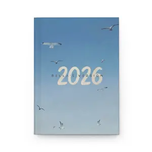 Personalized 1989 Era Sky Hardcover Notebook | RULED pages