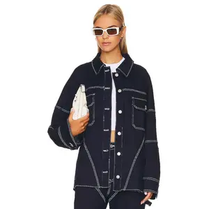 BY.DYLN Cyrus Jacket in Navy