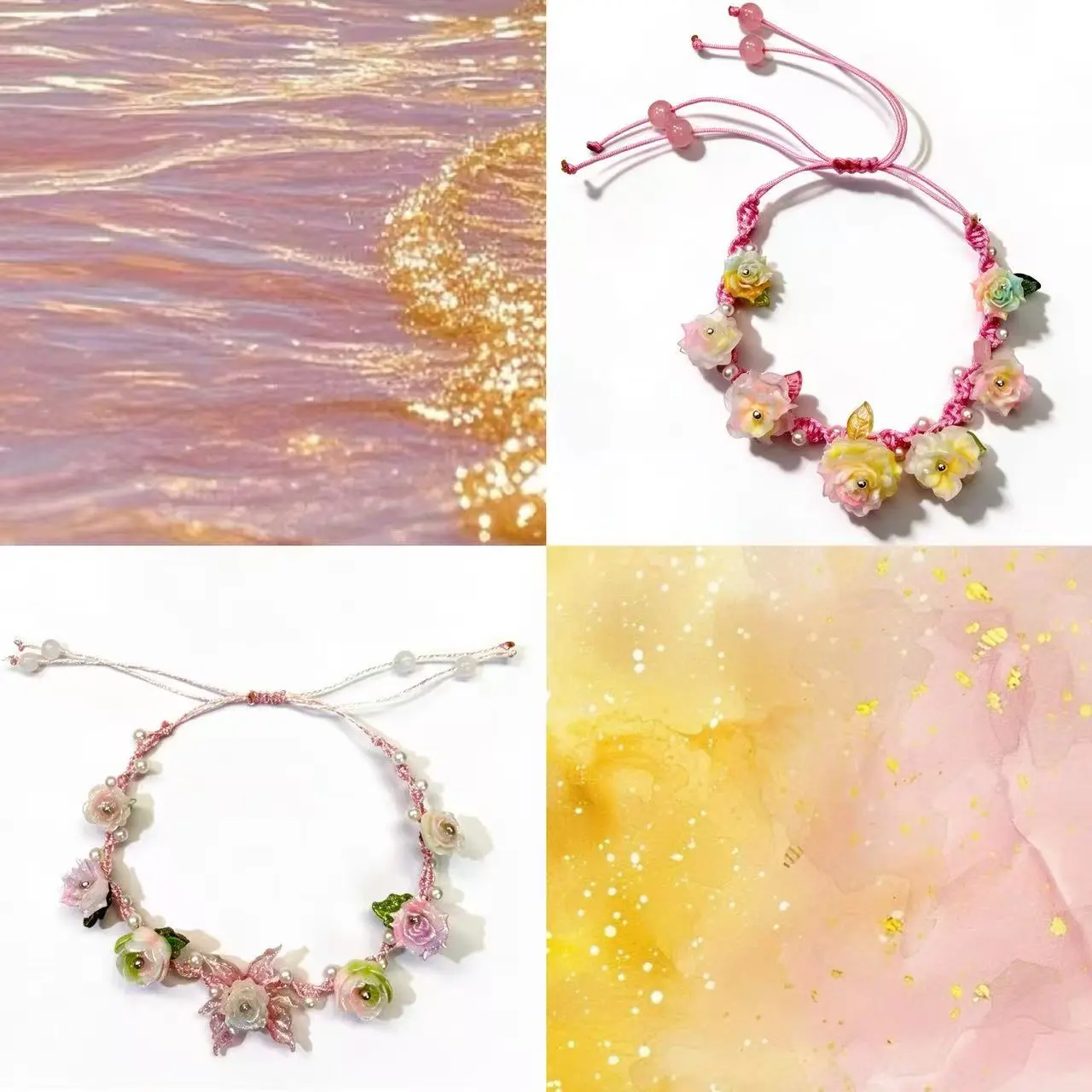 stackable bracelet｜beautiful bracelet｜friendship bracelets｜fashionable bracelet jewelry｜flower petal bracelet｜rainbow bracelet｜bow bracelet｜bracelets with string｜bracelets stacks｜stud bracelets｜bracelets for women｜For Women Daily