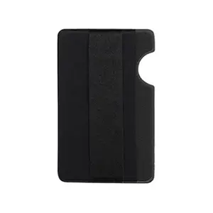 Hot Fashion Elastic Business Credit Pocket Cloth Cell Phone Pouch Card Holder Mobile Phone Wallet Case Adhesive Sticker Pocket