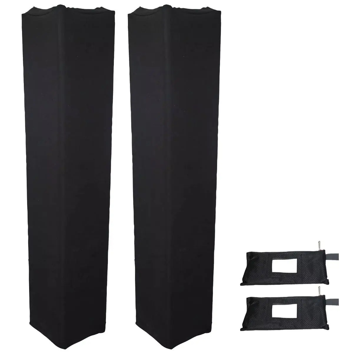ProX XTC-SQ984TS-B 9.84FT Black Lycra Cover Sleeve for Quad Truss Segment 2-Pack