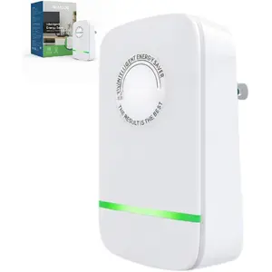 Smart Power Saver Plug, 2026 Electricity Saving Box Energy Saving Device with Voltage Stabilizer Surge Protector Overload Protection Compact Plug and Play for Home Office
