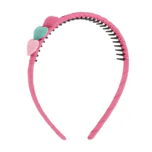 Unique Bargains Heart-shaped Headband for Girls 5.51"x4.72"x0.83"