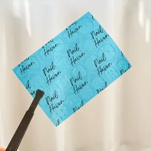 Nail Haven| Premium Press-On Nail Adhesive Tabs 10 Sheets with 12 Sizes, 240 PCS Ultra-Thin & Waterproof Jelly Stickers for Long-Lasting Manicures