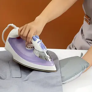1 Mini Handheld Steam Iron with Pressing Pad - Portable Cordless Steamer for Delicate Fabrics, Compact Travel Garment Steamer, Quick Wrinkle Removal & Fabric Care | Ergonomic Design | Durable Construction