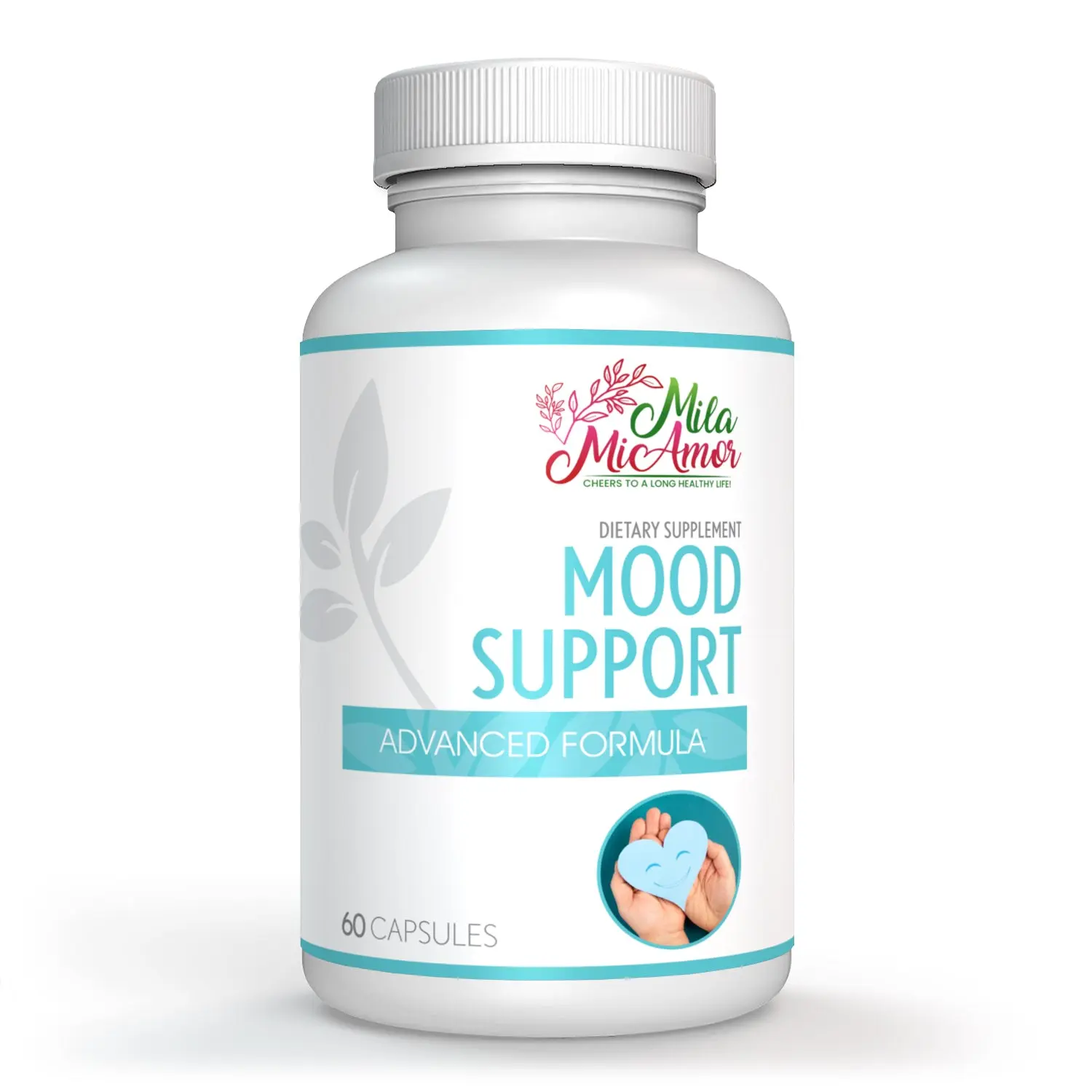 Mood Support | Stress & Emotion Balance with Vitamins, Ashwagandha & St. John's Wort | Scientifically Proven Blend | 60 Capsules Mood Support | Stress & Emotion Balance with Vitamins, Ashwagandha & St. John's Wort | Scientifically Proven Blend | 60 Capsules