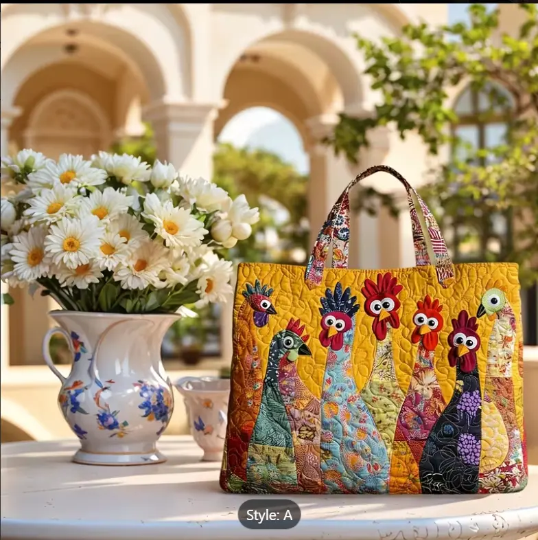 2026 Large Capacity Tote Bag, Beach Bag, Featuring Unique Animal Patterns | Multi-functional Bag Suitable For Both Men And Women, Perfect For Storing Books, Laptops And Personal Items. Unique Design, Ideal Gift For Family Members On Their Birthdays