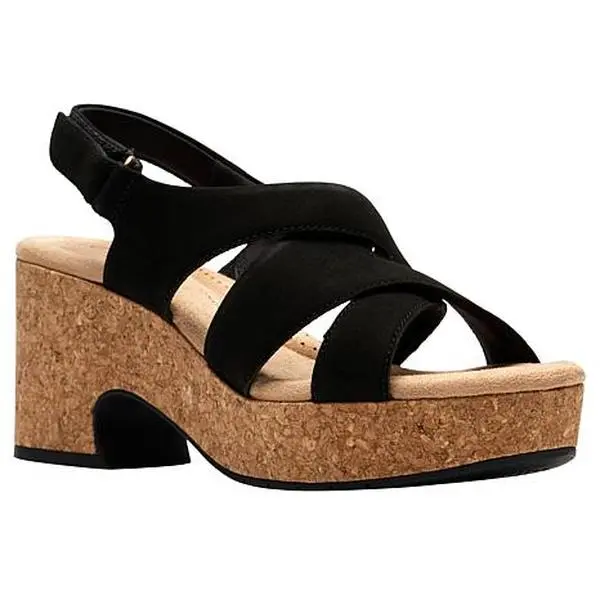 Clarks Collection Nerisa Grace Modern Casual Wedge Sandal