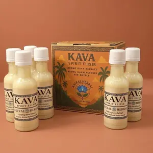 Kava Spirit Elixir - 1.5oz Bottle  Natural Ingredients Alcohol-Free Non-GMO Vegan