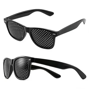 Pinhole Vision Correction Glasses for Men and Women - Clear Vision Guaranteed Modern Bifocals Eyeglass Sunglasses tech