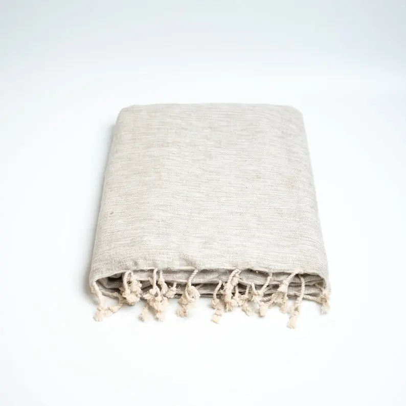 Wool Blanket / Extra Soft Yak Wool Knitted Blanket / Throw Travel / Lap Blanket / Handmade blanket W1