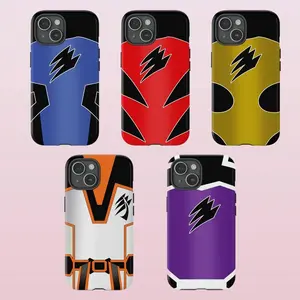 Power Rangers Jungle Fury Phone Case Collection | Juken Sentai Gekiranger Suit Designs for iPhone 16 Pro Max 15 Plus 14 Pro 13 12 11 XS Max etc Shockproof Superhero Anime Protection Durable Polycarbonate TPU 17I