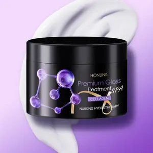 Premium Gloss Hair Mask with Collagen & Argan Oil  for Dry Damaged Hair,Deep Conditioning Hair Treatment Mask Repair Treatment Damage Hair Root,Natural Deep Conditioner Hydrating Hair Care Gifts