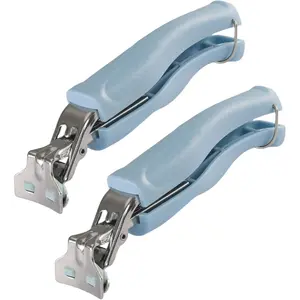 2PCS Hot Plate Gripper Tongs – Anti-Scald Bowl & Dish Holder