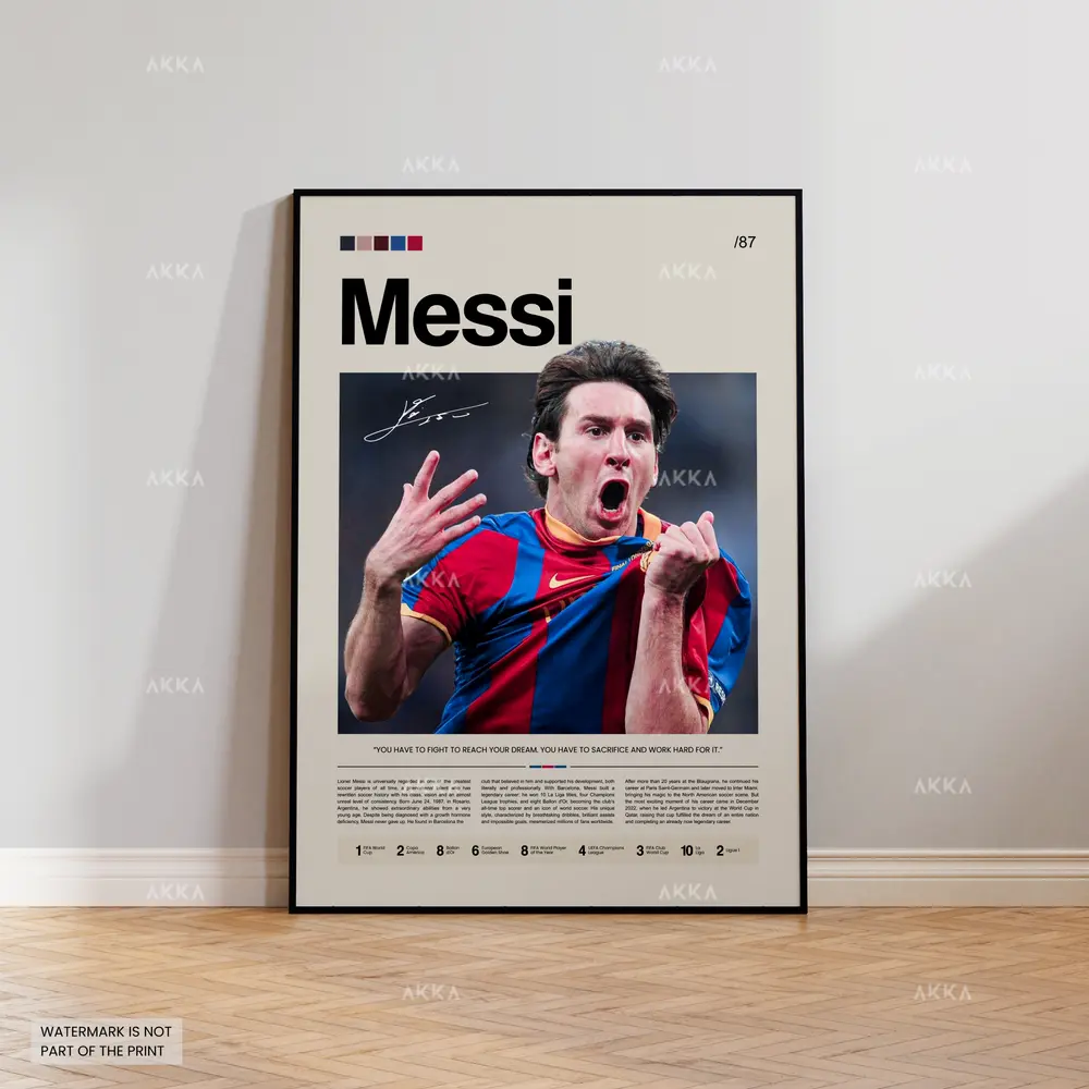 Lionel Messi - FC Barcelona poster 1