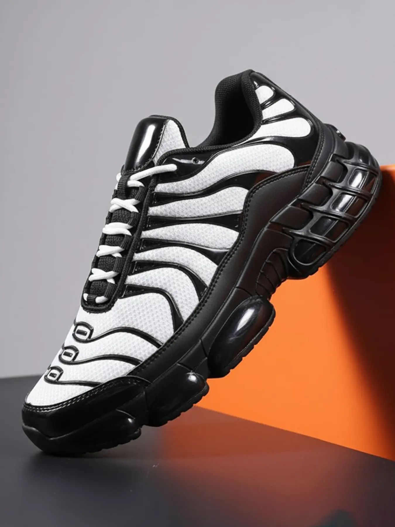 Men's sports shoes, running fashion shoes, trendy running shoes, air cushion casual sports shoes, comfortable walking tennis gym sports shoes, Workout Sneakers, Sporty Running Shoes, Running Training Shoes