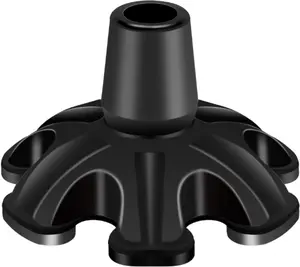 Cane Tip 3/4 inch 6 Support Cane Feet Self Standing Cane Tip, 6 Support Feets Base Replacement Walking Canes, Walking Sticks, Folding Canes