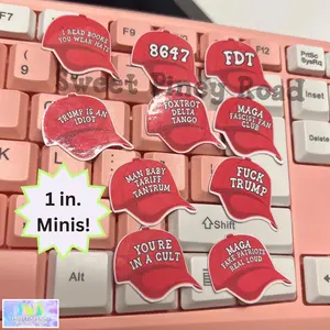 Anti Trump Mini Variety Sticker Pack – Glossy (100 pc)