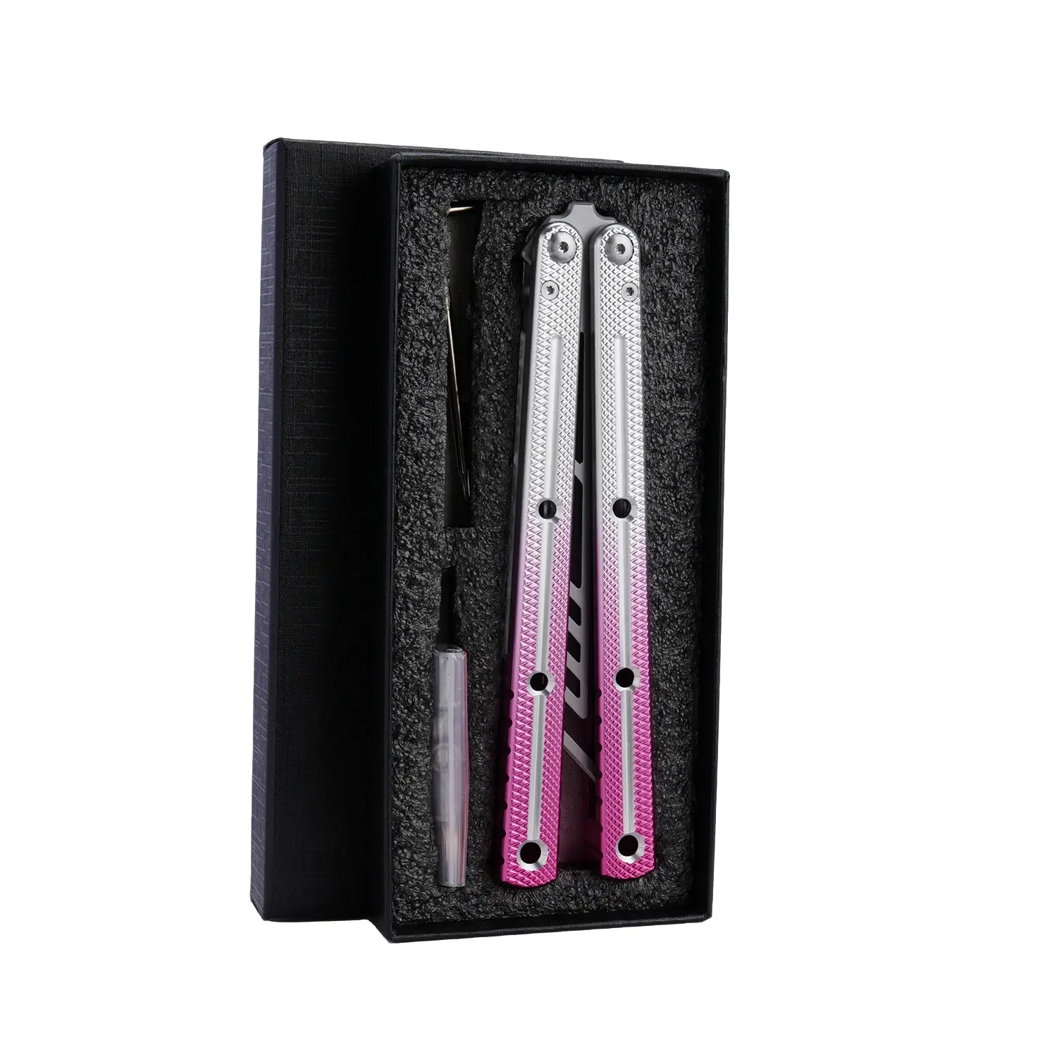 1-Set Aluminum Alloy Outdoor Training Hand Tool Kit, Non-Sharp Stainless Steel Blade Skill-Learning Practice Tool