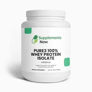 Pure3 100% Whey Protein Isolate (Vanilla)