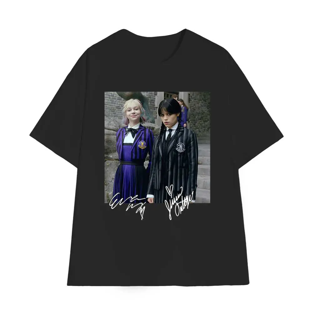 Wednesday And Enid Friendship Look Like Unisex T-Shirt Sweatshirt Hoodie, Vacation Meme Shirt, Holiday Cotton Shirt