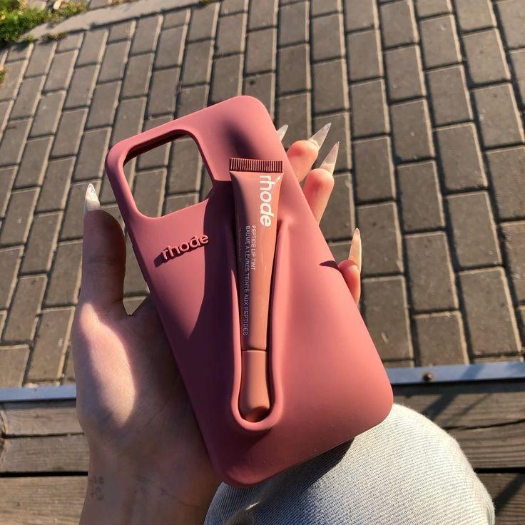 Lip Balm Slot Silicone Phone Case for IP 17/16/15/14/13/12/11 Pro Max Camera Protection