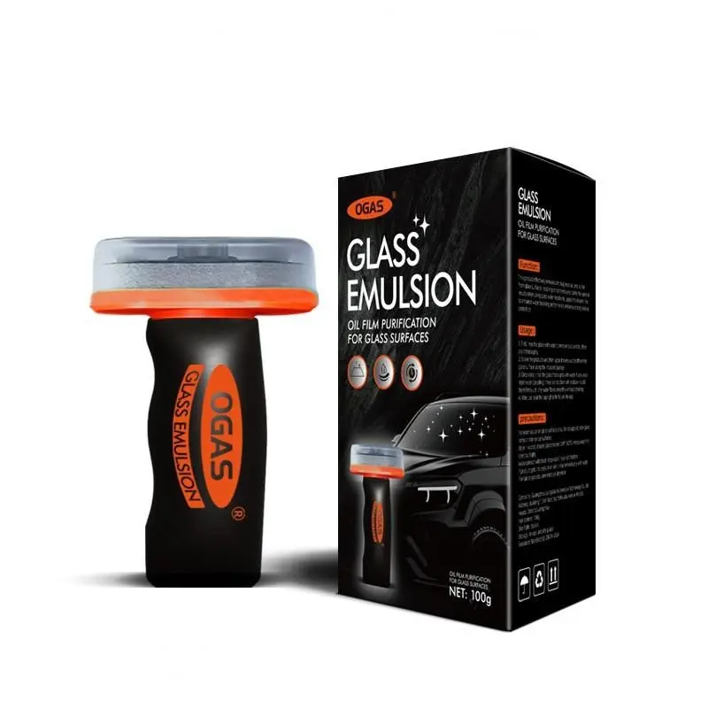 Handheld Glass Oil-Film Remover, New Upgrade for Cars, Car Windshield Cleaner, Removes Oil Film & Smudges, Improves Windshield Clarity, Auto Detailing Products, Car Cleaning Supplies, Car Care Products, Automotive Detailing Products