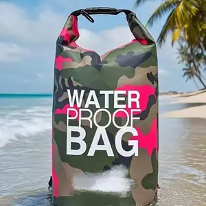 Outdoor Waterproof Beach Bag, PVC Sports Bag, Single Shoulder Dual Shoulder, Rafting Float Bag, Swimming Dry Bag, Boating Accessories, 10000+ Purchases
