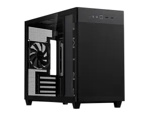 ASUS AP201 ASUS PRIME CASE TG BLACK Black Steel, Plastic/Steel, Plastic, TG Micro ATX Computer Case